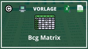 Bcg Matrix Excel Vorlage