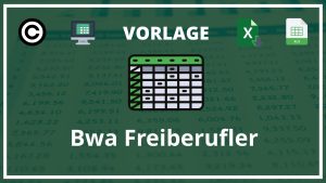 Bwa Freiberufler Vorlage Excel