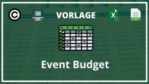 Event Budget Vorlage Excel