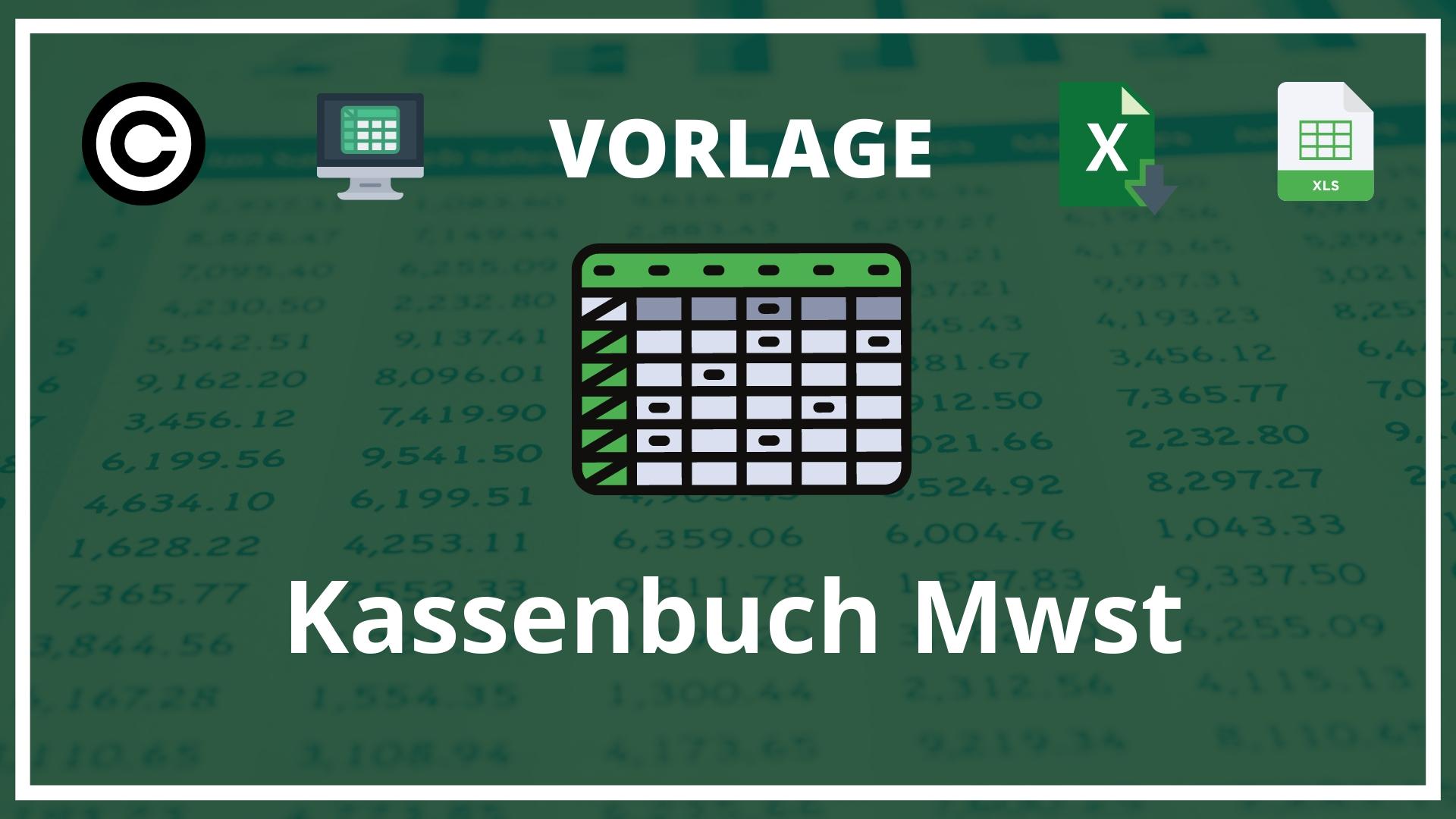 Excel Vorlage Kassenbuch Mwst