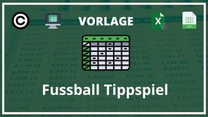 Fussball Tippspiel Excel Vorlage