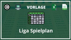 Liga Spielplan Excel Vorlage