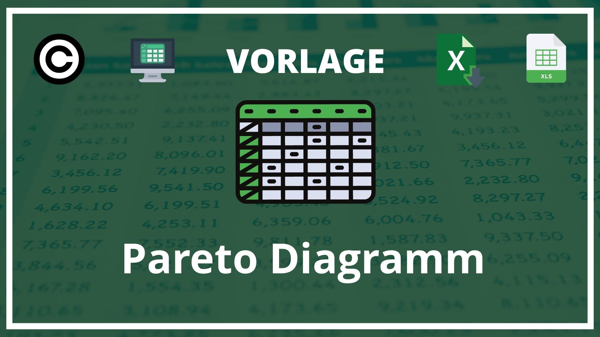 Pareto Diagramm Excel Vorlage