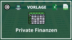 Private Finanzen Excel Vorlage
